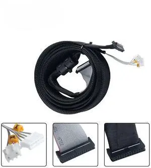 For the CR-10 Pro/Ender-5 S1 extruder, connect the motherboard wires and cables For the CR-10 Pro/Ender-5 S1 extruder, connect the motherboard wires and cables