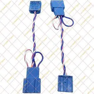 2Pcs Subwoofer Adapter Cable Lossless Plug Conversion Line for All Series 2Pcs Subwoofer Adapter Cable Lossless Plug Conversion Line for All Series