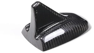 Real Carbon Fiber Roof Shark Fin Antenna Trim for Maserati Ghibli (2014-2017) Real Carbon Fiber Roof Shark Fin Antenna Trim for Maserati Ghibli (2014-2017)