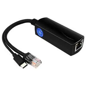 5V 4A Gigabit PoE Splitter for Raspberry Pi 5, IEEE 802.3af/at Type-C Power & Network Module (10/100/1000Mbps) 5V 4A Gigabit PoE Splitter for Raspberry Pi 5, IEEE 802.3af/at Type-C Power & Network Module (10/100/1000Mbps)