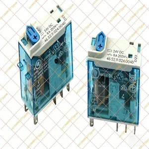 Power Relay 46.52.9.024.0074 24VDC 8A DPDT PCB Mount Electromagnetic Replacement Power Relay 46.52.9.024.0074 24VDC 8A DPDT PCB Mount Electromagnetic Replacement