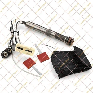 Acoustic Guitar Piezo Pickup Kit, Endpin Jack with Volume & Tone Controls Acoustic Guitar Piezo Pickup Kit, Endpin Jack with Volume & Tone Controls