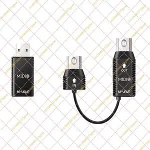 MIDI Adapter & Transmission System, Mini MIDI Controller for Synths and Keyboards MIDI Adapter & Transmission System, Mini MIDI Controller for Synths and Keyboards