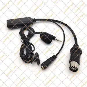 8 Pin Car Audio Bluetooth Cable AUX Adapter with Microphone for KCM-123B M-BUS 9501 9503 9823 9825 8 Pin Car Audio Bluetooth Cable AUX Adapter with Microphone for KCM-123B M-BUS 9501 9503 9823 9825