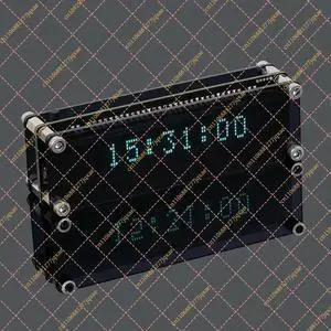 VFD Vacuum Fluorescent Display Clock with Timing and Automatic Calibration VFD Vacuum Fluorescent Display Clock with Timing and Automatic Calibration
