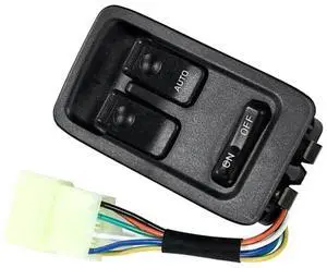 Driver Side Power Window Master Switch for Mazda RX-7 FD3S, OEM F100-66-350C Driver Side Power Window Master Switch for Mazda RX-7 FD3S, OEM F100-66-350C