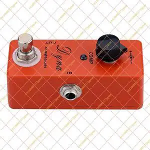 Mini Compressor Guitar Effect Pedal, True Bypass Dynamics Compressor for Electric Guitar Mini Compressor Guitar Effect Pedal, True Bypass Dynamics Compressor for Electric Guitar