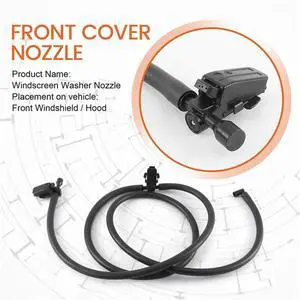 Windshield Washer Nozzle & Hose A1698600492 for Mercedes-Benz A-Class W169 (2004-2012) / B-Class W245 (2005-2011) Non-Heated Windshield Washer Nozzle & Hose A1698600492 for Mercedes-Benz A-Class W169 (2004-2012) / B-Class W245 (2005-2011) Non-Heated