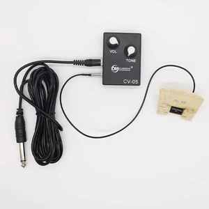 4/4 Violin Piezo Pickup System with Bridge, Volume & Tone Controls 4/4 Violin Piezo Pickup System with Bridge, Volume & Tone Controls