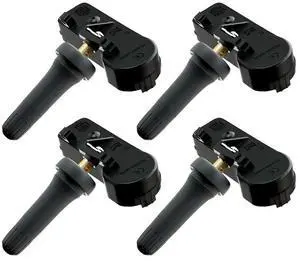 4Pcs 315MHz Tire Pressure Monitoring Sensors Replacement for Select Vehicle Models 4Pcs 315MHz Tire Pressure Monitoring Sensors Replacement for Select Vehicle Models