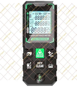 120M High Precision Green Light Laser Rangefinder, Outdoor Infrared Electronic Distance Measuring Ruler 120M High Precision Green Light Laser Rangefinder, Outdoor Infrared Electronic Distance Measuring Ruler
