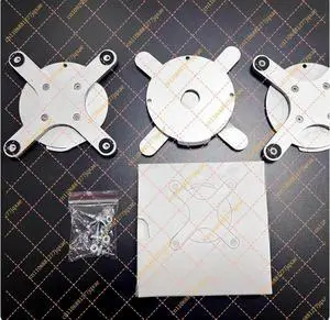 Full Aluminum Alloy VESA 100x100mm Monitor Mount Adapter, Bracket Converter for KUYCON Monitors Full Aluminum Alloy VESA 100x100mm Monitor Mount Adapter, Bracket Converter for KUYCON Monitors