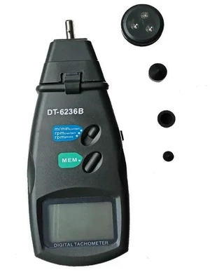 2-in-1 Digital Tachometer (Photo & Contact) 2-in-1 Digital Tachometer (Photo & Contact)