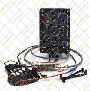 Fishman 301 Presys Blend Preamp for Acoustic Guitar with Equalizer Tuner Pickup ABS Fishman 301 Presys Blend Preamp for Acoustic Guitar with Equalizer Tuner Pickup ABS
