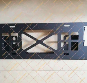 Sliding Winch License Plate Frame with Lock for Raptor F150, Wrangler, Tundra, FJ Cruiser, Prado & BJ40 Sliding Winch License Plate Frame with Lock for Raptor F150, Wrangler, Tundra, FJ Cruiser, Prado & BJ40
