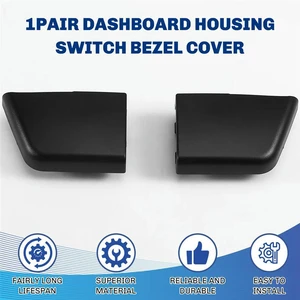 2Pcs Dashboard Switch Housings | Replacement for VW Beetle 2006-2010 (1C0858100C / 1C0858099C) 2Pcs Dashboard Switch Housings | Replacement for VW Beetle 2006-2010 (1C0858100C / 1C0858099C)