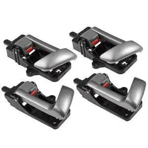 Interior Door Handle Replacement for Hyundai Santa Fe, OEM 82610-2B000 82620-2B000 (4Pcs) Interior Door Handle Replacement for Hyundai Santa Fe, OEM 82610-2B000 82620-2B000 (4Pcs)