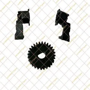 P1079903-003 Rubber Platen Roller with Gear for ZD410 Thermal Printer P1079903-003 Rubber Platen Roller with Gear for ZD410 Thermal Printer