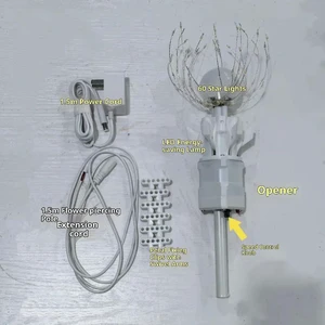 DIY Artificial Flower Motor, Automatic Luminous Blooming Device DIY Artificial Flower Motor, Automatic Luminous Blooming Device