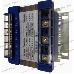 Three-phase dry type transformer 380V to 100V 100W transformer SBK-100VA three-phase 4-wire transformer Three-phase dry type transformer 380V to 100V 100W transformer SBK-100VA three-phase 4-wire transformer