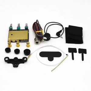 Acoustic Guitar Active Pickup System Dual Mic & Piezo Blend with Volume Tone Controls Acoustic Guitar Active Pickup System Dual Mic & Piezo Blend with Volume Tone Controls