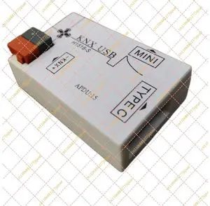 KNX USB Interface Downloader Type C & Micro USB Dual Port KNX Programming Adapter KNX USB Interface Downloader Type C & Micro USB Dual Port KNX Programming Adapter