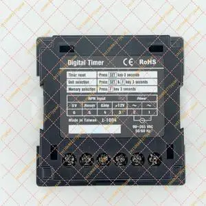 Industrial Digital Timer 4-Digit Time Relay Industrial Automation Controller Industrial Digital Timer 4-Digit Time Relay Industrial Automation Controller
