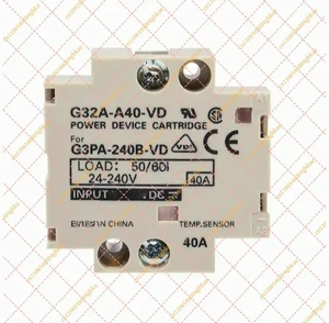 G32A-A40-VD DC5-24V Solid State Relay Power Cartridge Industrial Control G32A-A40-VD DC5-24V Solid State Relay Power Cartridge Industrial Control