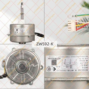 ew for Gree Inverter AC DC Brushless External Fan Motor - ZWS92-K LW92K-ZL Iron Shell Replacement Par ew for Gree Inverter AC DC Brushless External Fan Motor - ZWS92-K LW92K-ZL Iron Shell Replacement Par