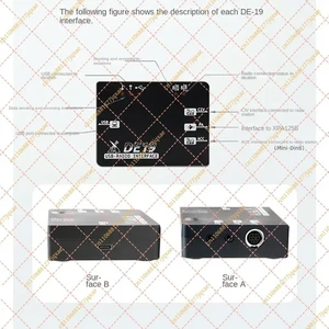 for XIEGU DE-19 External Expansion Adapter with Built-in Sound Card for G106C G90S XPA125B for XIEGU DE-19 External Expansion Adapter with Built-in Sound Card for G106C G90S XPA125B