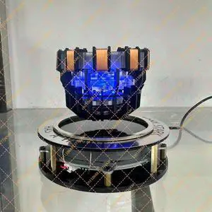 Iron Man Arc Reactor Display, Magnetic Levitation Module with LED Lights Iron Man Arc Reactor Display, Magnetic Levitation Module with LED Lights