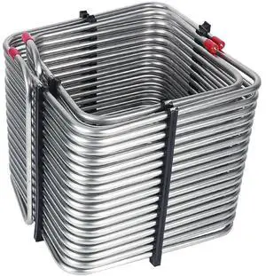 Stainless Steel Cooling Coil 5/16'' OD Jockey Box Chiller Tube Draft Beer Replacement Stainless Steel Cooling Coil 5/16'' OD Jockey Box Chiller Tube Draft Beer Replacement