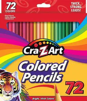 Cra-Z-Art Classic Colored Pencils, 72 Count, Assorted Colors Cra-Z-Art Classic Colored Pencils, 72 Count, Assorted Colors