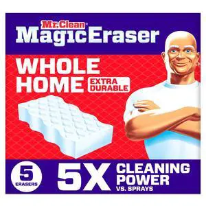 Mr. Clean Magic Eraser Sponge, Cleaner, Whole Home Extra Durable, 5ct Mr. Clean Magic Eraser Sponge, Cleaner, Whole Home Extra Durable, 5ct