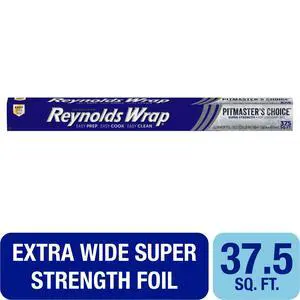 Reynolds Wrap Pitmasters Choice Extra Thick Aluminum Foil for Grilling, 18 Inch Width, 37.5 Sq. Ft. Reynolds Wrap Pitmasters Choice Extra Thick Aluminum Foil for Grilling, 18 Inch Width, 37.5 Sq. Ft.