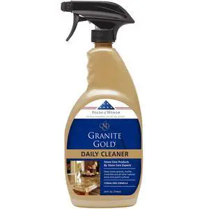 Granite Gold Daily Cleaner for Granite, Marble, Quartz and More, Spray Bottle, 24 fl oz Granite Gold Daily Cleaner for Granite, Marble, Quartz and More, Spray Bottle, 24 fl oz