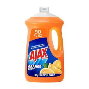 Ajax Ultra Liquid Dish Soap Orange Scent, Triple Action, 90 fl oz Bottle Ajax Ultra Liquid Dish Soap Orange Scent, Triple Action, 90 fl oz Bottle