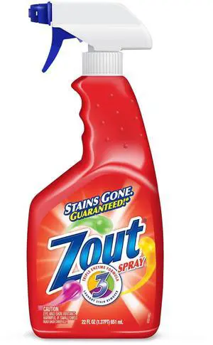 Zout Laundry Stain Remover Spray, Triple Enzyme Formula, 22 oz, 1 Pack Zout Laundry Stain Remover Spray, Triple Enzyme Formula, 22 oz, 1 Pack