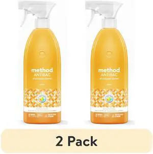 (2 pack) Method Antibacterial All-Purpose Cleaner Citron 28 fl oz (2 pack) Method Antibacterial All-Purpose Cleaner Citron 28 fl oz
