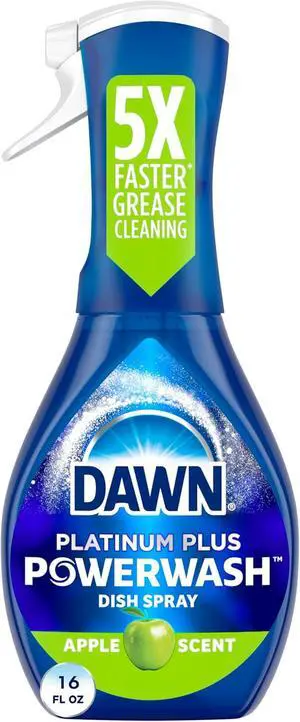 Dawn Platinum Powerwash Dish Spray, Dish Soap, Apple Scent, 16oz Dawn Platinum Powerwash Dish Spray, Dish Soap, Apple Scent, 16oz