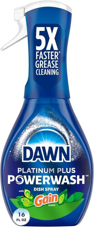 Dawn Powerwash Gain Original Dish Spray, Dish Soap Starter Kit, 16 Fl Oz Dawn Powerwash Gain Original Dish Spray, Dish Soap Starter Kit, 16 Fl Oz