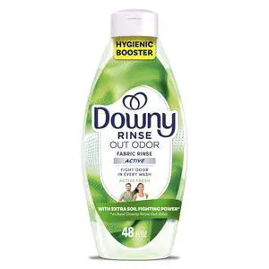 Downy RINSE & REFRESH Laundry Odor Remover and Fabric Softener for Activewear, Active Fresh Scent, 48 oz Downy RINSE & REFRESH Laundry Odor Remover and Fabric Softener for Activewear, Active Fresh Scent, 48 oz