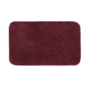 Mainstays Basic Polyester Bath Rug, Red, 20 in x 32 in Mainstays Basic Polyester Bath Rug, Red, 20 in x 32 in