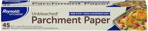 Reynolds Kitchens Unbleached Parchment Paper Roll, 45sq ft Reynolds Kitchens Unbleached Parchment Paper Roll, 45sq ft