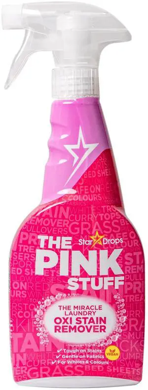 Stardrops The Pink Stuff Miracle Laundry Stain Remover Spray, 16.9 Fl Oz Stardrops The Pink Stuff Miracle Laundry Stain Remover Spray, 16.9 Fl Oz