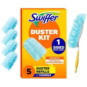 Swiffer Dusters Cleaning Kit, Feather Duster Alternative, Unscented Swiffer Dusters Cleaning Kit, Feather Duster Alternative, Unscented