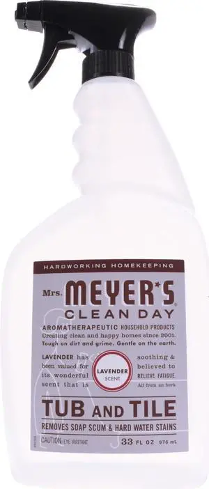 MRS. MEYER'S CLEAN DAY Tub and Tile Cleaner, Lavender, 33 Fluid Ounce MRS. MEYER'S CLEAN DAY Tub and Tile Cleaner, Lavender, 33 Fluid Ounce