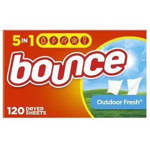Bounce Fabric Softener Sheets, Outdoor Fresh Scent, 120 Count Bounce Fabric Softener Sheets, Outdoor Fresh Scent, 120 Count