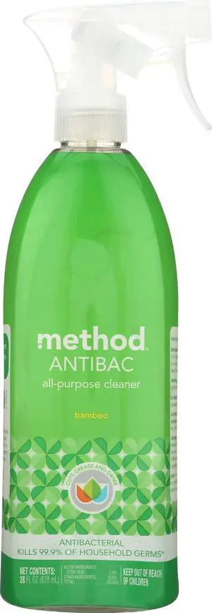 method All-Purpose Cleaner Spray, Bamboo, 28 fl oz method All-Purpose Cleaner Spray, Bamboo, 28 fl oz