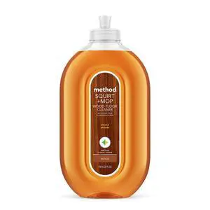 method Hardwood Floor Cleaner, Squirt + Mop Design, Almond, 25 fl oz method Hardwood Floor Cleaner, Squirt + Mop Design, Almond, 25 fl oz